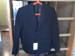 костюм школьный для мальчика р140-72-66 пиджак новый, брюки б/у идеаль - <ro>Изображение</ro><ru>Изображение</ru> #2, <ru>Объявление</ru> #73376