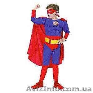 Костюм карнавальный «Супермен» - <ro>Изображение</ro><ru>Изображение</ru> #1, <ru>Объявление</ru> #81487
