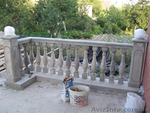 балконные и лестничные ограждения, балясины бетонные  - <ro>Изображение</ro><ru>Изображение</ru> #2, <ru>Объявление</ru> #94728