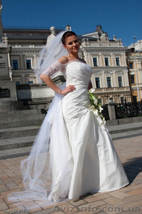 Продам элегантное свадебное платье Da Vinci - <ro>Изображение</ro><ru>Изображение</ru> #1, <ru>Объявление</ru> #101196