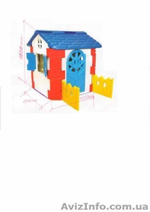 Детский игровой домик дешево - <ro>Изображение</ro><ru>Изображение</ru> #1, <ru>Объявление</ru> #91056
