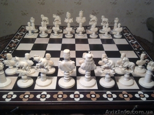 Шахматы. Индия - слоновая кость. - <ro>Изображение</ro><ru>Изображение</ru> #1, <ru>Объявление</ru> #130007