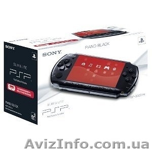 Sony PSP 3000 Piano Black - <ro>Изображение</ro><ru>Изображение</ru> #1, <ru>Объявление</ru> #133563