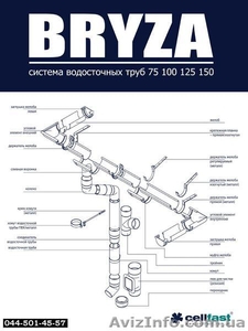 Водосточная система BRYZA(Польша) - <ro>Изображение</ro><ru>Изображение</ru> #1, <ru>Объявление</ru> #141452