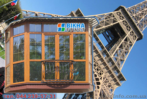 Альпийский балкон во французском стиле-обшивка,утепление,остекление. - <ro>Изображение</ro><ru>Изображение</ru> #1, <ru>Объявление</ru> #163670