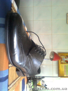 Кожаные мужские туфли из Англии.Mark Spenser -.размер 42 - <ro>Изображение</ro><ru>Изображение</ru> #1, <ru>Объявление</ru> #200783