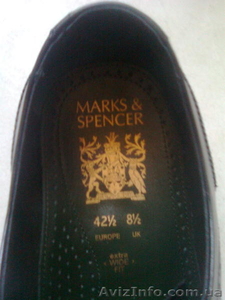 Кожаные мужские туфли из Англии.Mark Spenser -.размер 42 - <ro>Изображение</ro><ru>Изображение</ru> #3, <ru>Объявление</ru> #200783