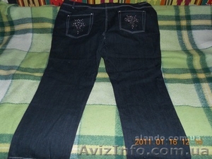 Женские джинсы,большого размера 50\\60 - <ro>Изображение</ro><ru>Изображение</ru> #1, <ru>Объявление</ru> #192335