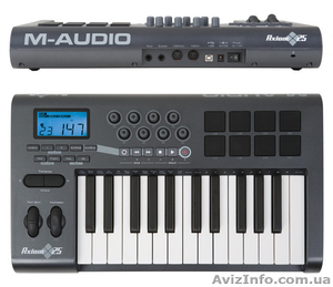 Купить (продаю) миди-клавиатуру M-Audio Axiom 25 MKII - <ro>Изображение</ro><ru>Изображение</ru> #1, <ru>Объявление</ru> #224016