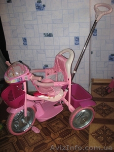 Велосипед детский, трехколесный, Baby club - <ro>Изображение</ro><ru>Изображение</ru> #2, <ru>Объявление</ru> #213141