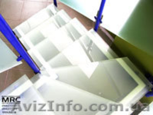 Стеклянные ступени для лестницы от ДОМ тм - <ro>Изображение</ro><ru>Изображение</ru> #3, <ru>Объявление</ru> #233358