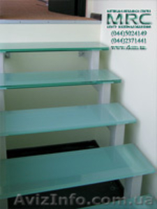 Стеклянные ступени для лестницы от ДОМ тм - <ro>Изображение</ro><ru>Изображение</ru> #1, <ru>Объявление</ru> #233358