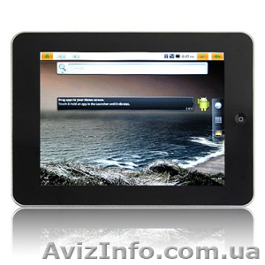 Планшетный компьютер 8" A8 Pad Cortex-A8 Android 2.2 4GB - <ro>Изображение</ro><ru>Изображение</ru> #1, <ru>Объявление</ru> #265713