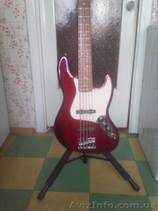 Бас гитара Fender Jazz Bass(5-ти струнный)пассив.(Mexico)(+Кейс)т.0677631193 - <ro>Изображение</ro><ru>Изображение</ru> #2, <ru>Объявление</ru> #256768