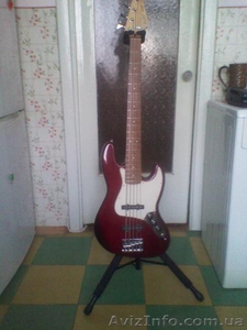 Бас гитара Fender Jazz Bass(5-ти струнный)пассив.(Mexico)(+Кейс)т.0677631193 - <ro>Изображение</ro><ru>Изображение</ru> #3, <ru>Объявление</ru> #256768