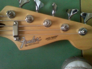 Бас гитара Fender Jazz Bass(5-ти струнный)пассив.(Mexico)(+Кейс)т.0677631193 - <ro>Изображение</ro><ru>Изображение</ru> #6, <ru>Объявление</ru> #256768