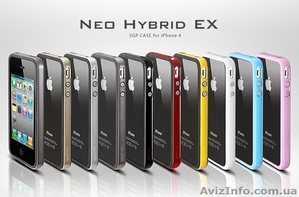 Чехол-бампер SGP Case Neo Hybrid EX Series - <ro>Изображение</ro><ru>Изображение</ru> #1, <ru>Объявление</ru> #277070