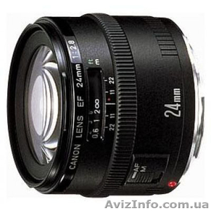 Продам официальный объектив Canon EF 24 f2,8 с защитным фильтром - <ro>Изображение</ro><ru>Изображение</ru> #1, <ru>Объявление</ru> #304936