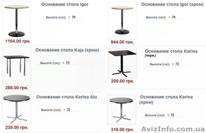 Высокие основания, подстолья барных столов купить, высокие барные столы Киев - <ro>Изображение</ro><ru>Изображение</ru> #6, <ru>Объявление</ru> #307364