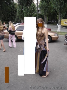 оригинальное, дизайнерское  выпускное (вечернее) платье. Разм.42-44 - <ro>Изображение</ro><ru>Изображение</ru> #3, <ru>Объявление</ru> #301314