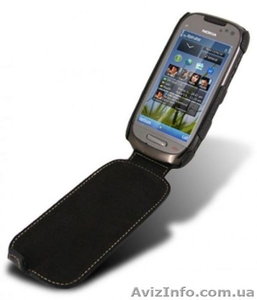 Кожаный чехол Melkco (JT) для Nokia C7 (Бесплатная доставка по Украине!) - <ro>Изображение</ro><ru>Изображение</ru> #3, <ru>Объявление</ru> #302948