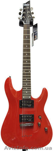 Электрогитара Schecter omen-6 red - <ro>Изображение</ro><ru>Изображение</ru> #1, <ru>Объявление</ru> #295614