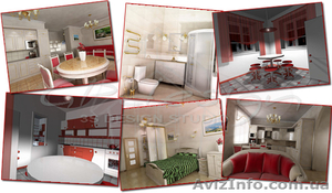 Дизайн интерьеров квартир, домов, офисов - <ro>Изображение</ro><ru>Изображение</ru> #1, <ru>Объявление</ru> #335666