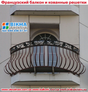 Фрвнцузский балкон.Кованные решетки. - <ro>Изображение</ro><ru>Изображение</ru> #9, <ru>Объявление</ru> #340278