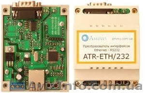 Преобразователь Ethernet  в  RS232    ATR–ETH/232 - <ro>Изображение</ro><ru>Изображение</ru> #1, <ru>Объявление</ru> #366956