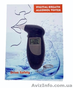 Алкотестер Digital LED Alcohol Breath Tester  Analyzer - <ro>Изображение</ro><ru>Изображение</ru> #4, <ru>Объявление</ru> #377773
