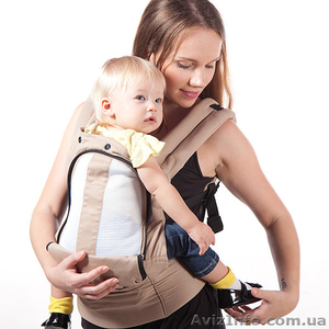 Эрго рюкзак, переноска детская, слинг-рюкзак Love&Carry — кремовый - <ro>Изображение</ro><ru>Изображение</ru> #1, <ru>Объявление</ru> #373102