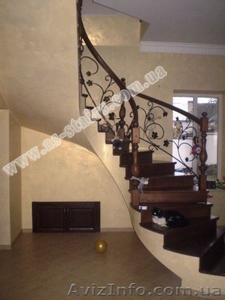 Монолитные бетонные лестницы в Житомире