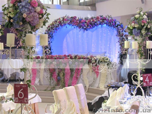 свадебное оформление залов, прокат арок и канделябров свадебный букет - <ro>Изображение</ro><ru>Изображение</ru> #2, <ru>Объявление</ru> #405636