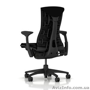 Herman Miller Embody Сhair - Black Rhythm Fabric Seat - <ro>Изображение</ro><ru>Изображение</ru> #2, <ru>Объявление</ru> #410099