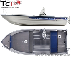 Алюминиевая лодка Linder 445 SPORTSMAN CATCH - <ro>Изображение</ro><ru>Изображение</ru> #1, <ru>Объявление</ru> #429035
