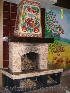 Настенная и потолочная роспись ресторанов