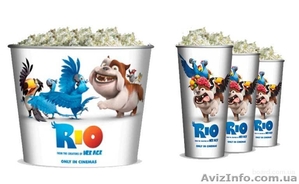 Стаканы для попкорна, упаковка попкорн - <ro>Изображение</ro><ru>Изображение</ru> #1, <ru>Объявление</ru> #460513