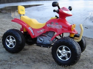 Продам детский єлектро-квадроцикл 2-х местный - <ro>Изображение</ro><ru>Изображение</ru> #1, <ru>Объявление</ru> #476993
