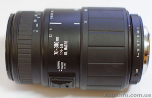 Sigma 70-300mm DL Macro f/4 - 5.6 автофокус на Pentax - <ro>Изображение</ro><ru>Изображение</ru> #1, <ru>Объявление</ru> #480630