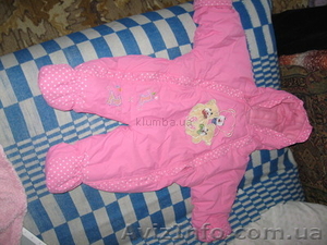 Продам комбинезон зимний для девочки бу