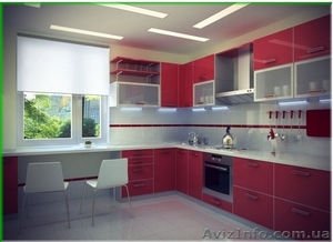 Кухня с фасадами в алюминиевой кромке - <ro>Изображение</ro><ru>Изображение</ru> #6, <ru>Объявление</ru> #486728