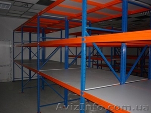 Складские стеллажи в ассортименте