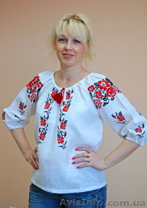 Вышиванки|Украинские вышиванки|Вышиванки женские - <ro>Изображение</ro><ru>Изображение</ru> #3, <ru>Объявление</ru> #544288
