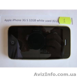 Будь Обладателем Apple iPhone 3G S 32GB White б/у - <ro>Изображение</ro><ru>Изображение</ru> #1, <ru>Объявление</ru> #526797