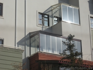 Безрамные раздвижные окна и двери  для балконов и веранд - <ro>Изображение</ro><ru>Изображение</ru> #1, <ru>Объявление</ru> #520715