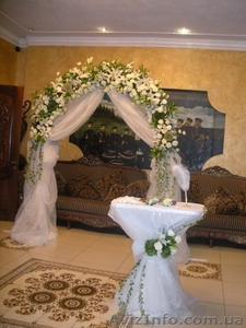 Свадебная арка из живых цветов, - <ro>Изображение</ro><ru>Изображение</ru> #2, <ru>Объявление</ru> #531316