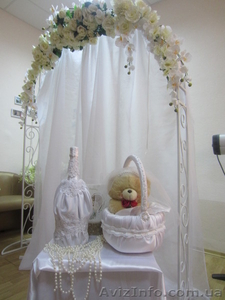 Свадебный букет невесты, бутоньерки, браслеты, букеты на столы, арка на пркат - <ro>Изображение</ro><ru>Изображение</ru> #2, <ru>Объявление</ru> #536293
