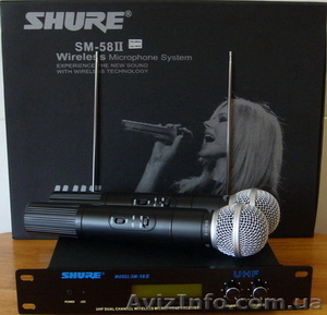 Радиомикрофоны Shure Sm 58 Beta 58 Pgx, Pg4, Lx-88 Sennheiser Yamaha - <ro>Изображение</ro><ru>Изображение</ru> #3, <ru>Объявление</ru> #593553