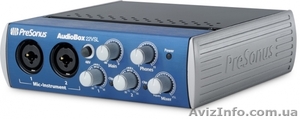 Продам звуковую карту Presonus AudioBox 22VSL - <ro>Изображение</ro><ru>Изображение</ru> #1, <ru>Объявление</ru> #572131