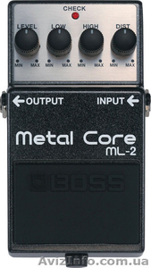 Продам Boss ML-2 Metal Core новая! - <ro>Изображение</ro><ru>Изображение</ru> #1, <ru>Объявление</ru> #586470
